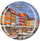Kopenhagen Dänemark Kühlschrankmagnet 3D Kristall Touristen Souvenir Geschenkkollektion Küche Dekor Kühlschrank Magnet Aufkleber