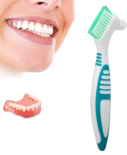 Cepillo dental, eliminación de placa, limpieza efectiva para evitar cálculo dental, cepillo de dientes falsos - cerdas de doble cara