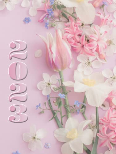 Pink Flowers - Terminplaner 2023 als gebundene Ausgabe für Arztpraxis, Friseur, Gastro, Kosmetikstudio u.v.m. Buchkalender, Tagesplaner, ... DIN A4, 3 Mitarbeiter, 15 Min Takt, deutsch