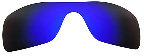 Lentes de repuesto para Oakley Batwolf, Oil Rig, Jawbreaker Sunglass polarizados, grosor 1,5 mm, prevención de sal, resistente al aceite, Oo9101-Dark Blue