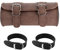 Borsa da sella universale per moto - Borsa porta attrezzi in PU marrone vintage con cinturino - Porta attrezzi per moto, Borsa da sella, Borsa porta attrezzi in pelle PU, Borsa da sella stile vintage