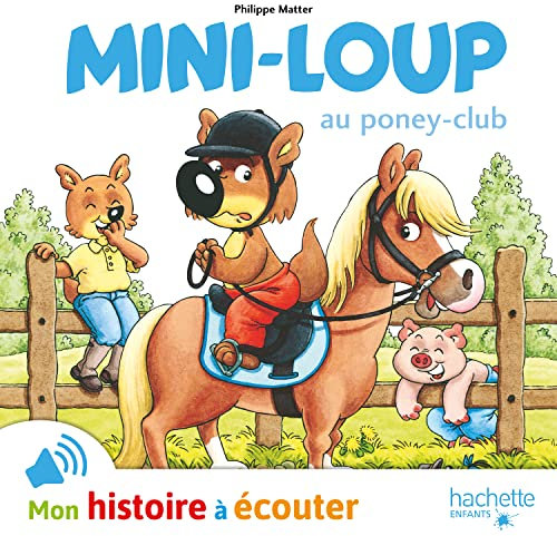 Mini-Loup au poney club