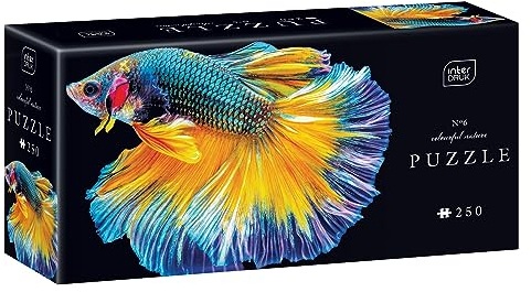 Interdruk Puzzle 250 48x33 cm Animals Tiere - Fish - Fisch