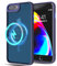 YmhxcY for iPhone 8 Plus/iPhone 7 Plus Case,Frosted Translucent Back Cover,Supports wireless charging Magnetic case，Military Grade Drop Protection,for iPhone 8 Plus/iPhone 7 Plus Case(Sapphire Blue)