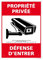 Panneau Propriété Privée, Défense D'Entrer Alu 2 Mm - 150 X 210 Mm Signalisation Rectangulaire Prépercée Avec Kit De Fixation Fabrication Française