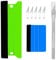 Ewrap Efficient Application Vinyl Wrap Kit, Window Film Tools & Wallpaper Tools - 21cm & 10cm Plastic Felt Squeegee and Trimmer for Glass Film, Car Vinyl, Car Tint & Wallpaper