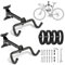 KAFLIC 2 Stück Fahrrad Wandhalterung Horizontal, Fahrrad Halterungen Wand, Fahrrad Wandhalter, Fahrradhalterung Wand für Rennrad MTB
