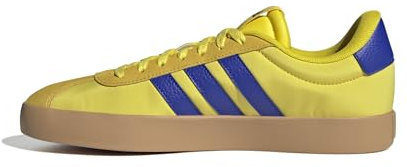 adidas Men's VL Court 3.0 Shoes, Yellow/Lucid Blue/Utility Yellow, 8 UK