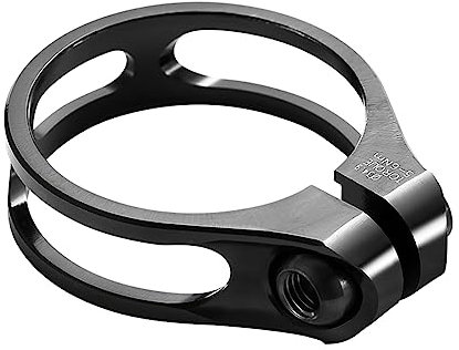 ZiYouao Sattelklemme Fahrrad Sattelstütze Klemme Aluminium Legierung Radfahren Sattel Sattelstütze Klemme for 27,2/30,8/31,6mm BIK Sattelstütze Schloss Teile Sattelklemme(Black Black 31.8)
