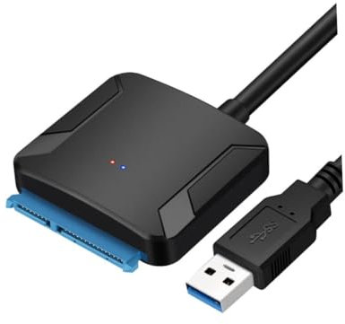 HOMSFOU Cable Convertidor a Usb 3.0 Para Disco Duro 2.5 Pulgadas Adaptador De Transferencia De