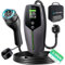 EVTRAVEL EV Charger Type 2 to 3 Pin Plug, Portable UK 3 Pin EV Charger, Adjustable Electric Car Charger [6/8/10/13A], 2.99KW EV Car Charger with LED Display, Type 2 Cable EVs and PHEVs (8M)