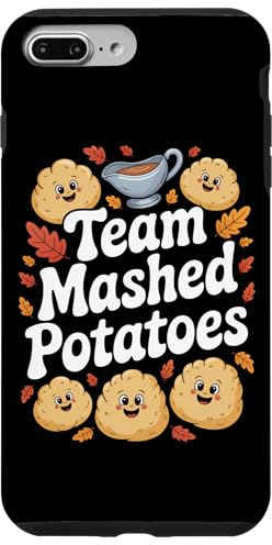 Team Mashed Potatoes Kartoffelbrei Erntedank Humor Hülle für iPhone 7 Plus/8 Plus