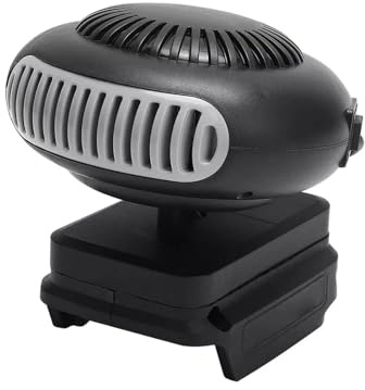 BKZHUICZ Chauffage soufflant électrique à 2 vitesses, alimenté par batterie 18 V, compatible avec les modèles BL1815, BL1820, BL1530, BL1840, BL1850 et BL1860