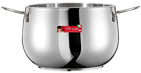 INOXRIVpra PENTOLA River CM.12 LT.0,8 ACCIAO 18/C, Multicolor, One Size