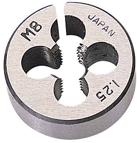 Draper 83810 M8 x 1,25 matrices circulaires fendues