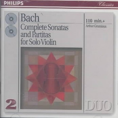 SONATEN & PARTITEN VIOLIN SOLO BWV 1001-1006
