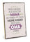 TypeStoff Holzschild mit Spruch - OMA - Vintage Schild als Geschenk und Dekoration zum Thema Mutter, Großmutter und Familie - HS-00403