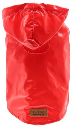 Croci C7274478 Regenmantel Raindrop Cherry, 35 cm