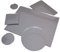 IN-OUTDOORSHOP Acrylspiegel, PMMA-Spiegel, qualitativ hochwertiger Spiegel, Zuschnitt Scheibe aus 3mm Acrylglas XT Silber, Verschiedene Größen und Formen (30cm x 100cm)