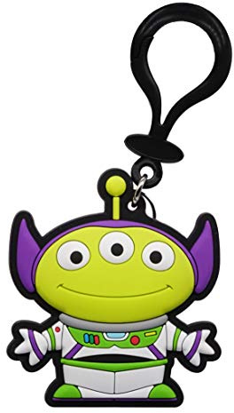 Toy Story Alien Remix Buzz Lightyear PVC Soft Touch Bag Clip