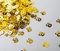 SHATCHI 28g Gold 50th Birthday Confetti Foil Metallic Glitz Table Scatter Sprinkles Age Bday Party Decorations, 12mm