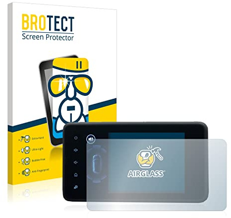 BROTECT Schutzglas für Dacia Jogger 2022 Media Display 8 | Transparenter Displayschutz Made in Germany Schutzfolie Panzer Folie Glas 9H Anti-Fingerprint Einfache Montage Clear