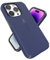 Speck iPhone 14 Pro Hülle - Schlanker Fallschutz, Kratzfest, weiche Haptik, zweilagig, Preußischblau/Wolkengrau CandyShell Pro