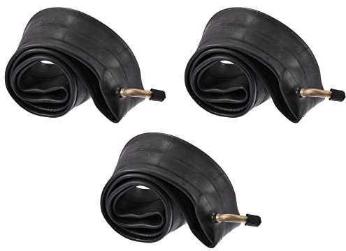 X AUTOHAUX 3 unids 16 pulgadas bicicleta tubo interior 16x2.125 goma 45mm largo doblado válvula bicicleta MTB tubos interiores