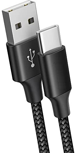NWNK13 USB C Cable Type C Fast Charging Cable for Google Pixel 7/7 Pro / 6A / 6/6 Pro / 5A 5g / 5 / 4A 5g Android Phone Charger Lead Wire Sync Cord for 4A /4/4 XL/3A XL/3A/3/3XL/2 (2m, Black)