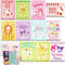 Hello Kitty Poster-Set, Raumdekor-Set mit 12 Wandkunst-Postern plus Lesezeichen, weitere Poster