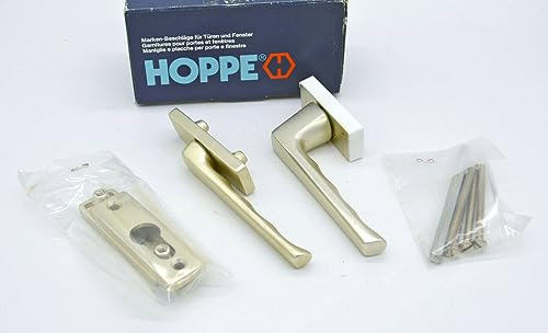 Hoppe Garnitur Balkontür Fenstertür Türgriff Balkon Kurzhalsgriff Griff Sale H58