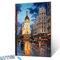 Famous Metropolis - Kit de pintura por números, lienzo de 16 x 20 pulgadas, pintura al óleo para niños, estudiantes, adultos, principiantes, con pinceles, pigmento acrílico, vista de España, paisaje,