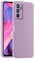 HULLIN Custodia per Telefono in Silicone Colorato, Adatta per OPPO Reno6 5G (6.43) - Erba Viola