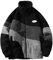 SKFLABOOF Herren Damen Patchwork Stehkragen Teddy Jacke Sherpa Fleecejacke Aesthetic Stuff Y2K Clothes Winter Warm Teddyfleece Jacken Mantel
