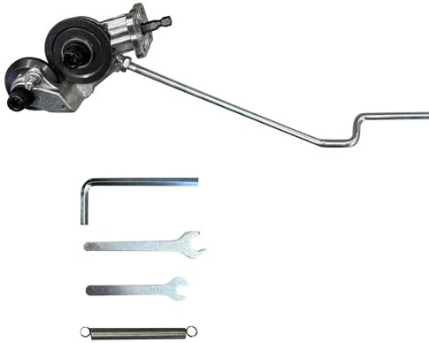 Blechschere für Akkuschrauber, Elektrischer Bohrmaschine, Präzises Schneiden Blechschneider, Plattenschneider Metallblechschneider, Bohrmaschine Schere Anbauschneider Nibbler (A)