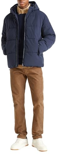 United Colors of Benetton Herren 2iarun05o Jacke, blau, L