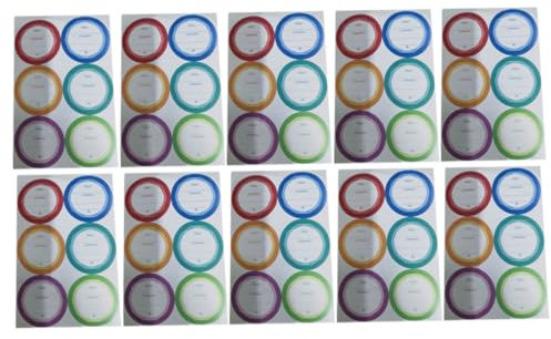 60Pcs Removable Date Labels for Food Storage - Versatile Kitchen Label Stickers for Freezer Pantry and Bottles - Waterproof and Easy to Write