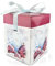Netuno 1x Geschenkbox Pappschachteln Faltschachtel Verpackung Weihnachten Geschenkbox Mitarbeitergeschenke Box Advent Nikolaus Perfekt für Weihnachtsgeschenke und Weihnachtsfeiern Kugeln wichteln