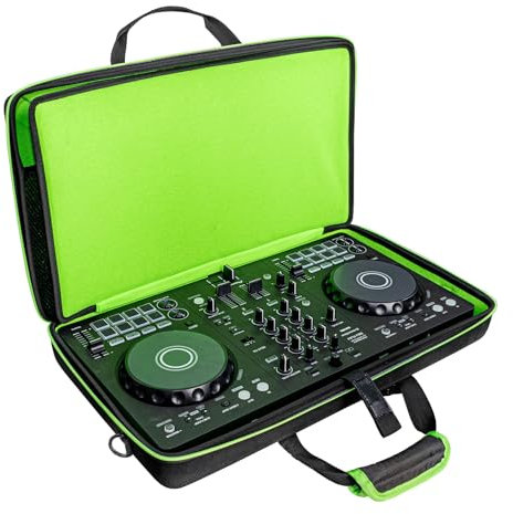 Hzycwgone Carrying Case for Pioneer DDJ-FLX4/DDJ-400/DDJ-SB2/SB3,Portable Travel Bag Cover Hard Shell for Hercules Inpulse 300,for Roland DJ-202,Traktor Kontrol S2 MK3 DJ Controller & Accessories