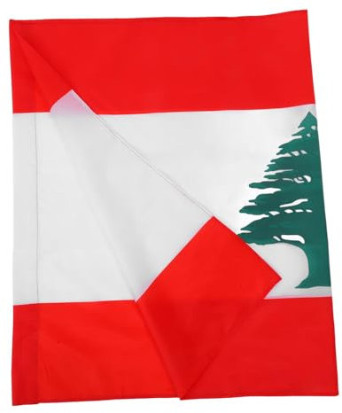 FUTUREORYY Banderas De Líbano Para Celebraciones Eventos Escolares y Ceremonias De Bienvenida Decoración Interior y Exterior y Diseño Ligero