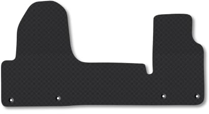 Compatible with Nissan Interstar (2022-2024) 3mm Rubber Car Van Mats | Tailored Fit Durable Floor Mats Full Coverage Protection Waterproof Accessories Easy Clean Anti Slip Made in the UK