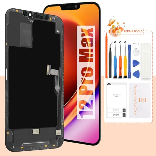 Arbilato Screen Replacement for iPhone 12 Pro Max,Incell | for A2411 A2342 A2410 A2412,LCD Display Touchscreen Digitizer Full Assembly,Includes Repair Tools