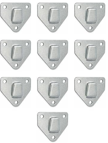 FERPASA® -Soporte/Colgador Extintor Polvo – Pack 10 Unidades – Soporte Metálico para Extintores de Polvo, Montaje en Pared, Ideal Hogar y Oficinas (10)