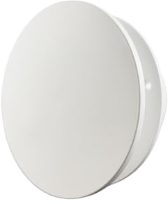 H&C VENT 4 inch / 100mm ducting KIT │ Round Exhaust Air Diffuser │ Plastic Adjustable Vent Cover │ Extractor Fan Vent Cover │ Covers for Bathroom Fan Wall, Ceiling, Window │ White Air Diffuser