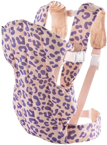 howa Puppen Bauchtrage Puppentrage für Babypuppen bis 50 cm Leo 29412 | Puppen Bauchtrage, Puppenzubehör für Babypuppe, Spielzeug Babytrage Puppe, verstellbare Träger