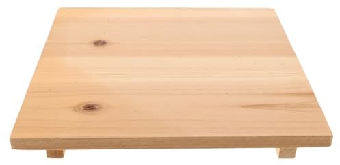 VINTORKY Tavola per Essiccazione Argilla in Legno Beige, Leggera | Mirette per Argilla, Strumento Portatile per Progetti Ceramici, Superficie Liscia Non Abrasiva
