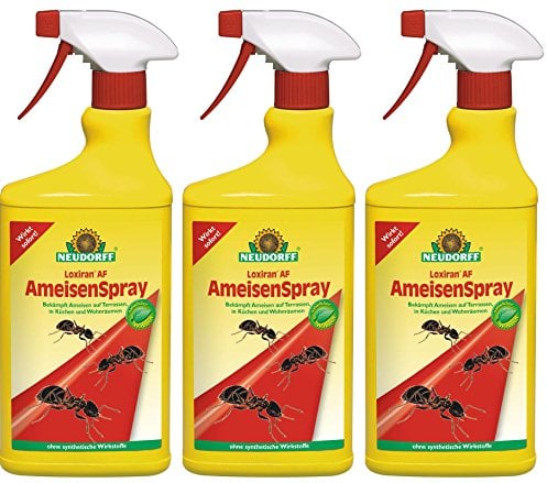 3 x 750 ml Neudorff Loxiran AF AmeisenSpray Anwendungsfertig
