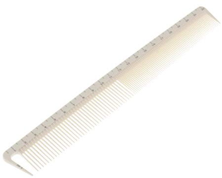 MagiDeal Profi Haar Kamm Schneidekamm mit Gradeinteilung, Harz Haarkämme Haarkamm Frisierkamm, Haarschneidekamm für Salon oder Hause, Antistatisch & Hitzebeständig, D