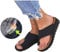Earnmore Big Toe Hallux Valgus Sandalen Für Bunion Correct Frauen Open Toe Flache Pantoffeln Anti Rutsch Dusche Badeschuhe Hallux Valgus Unterstützung Sommer Strand Reise Schuhe Pantolette