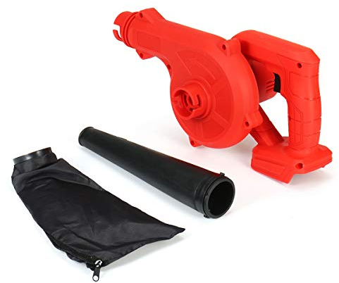 Blower Computer Cleaner Electric Air Blower Dust Blowing Dust Computer Dust Collector Air Blower 220V Blower For Makita 18V Battery 26 (Color : Red)